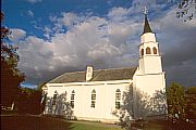 Die 1858 erbaute Alta kirke